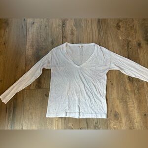 Minnie rose white long sleeve shirt with design on back
